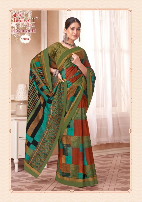 Balaji Leelavathi Vol-15 – Cotton Sarees